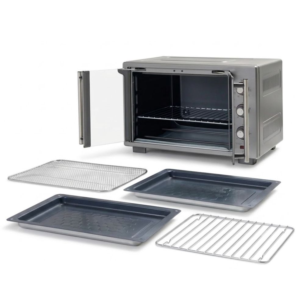 HORNO OSTER TSSTTV35FDMAFNS-053 CON FREIDORA DE AIRE DE 35 LITROS, PUERTAS FRANCESAS - 2