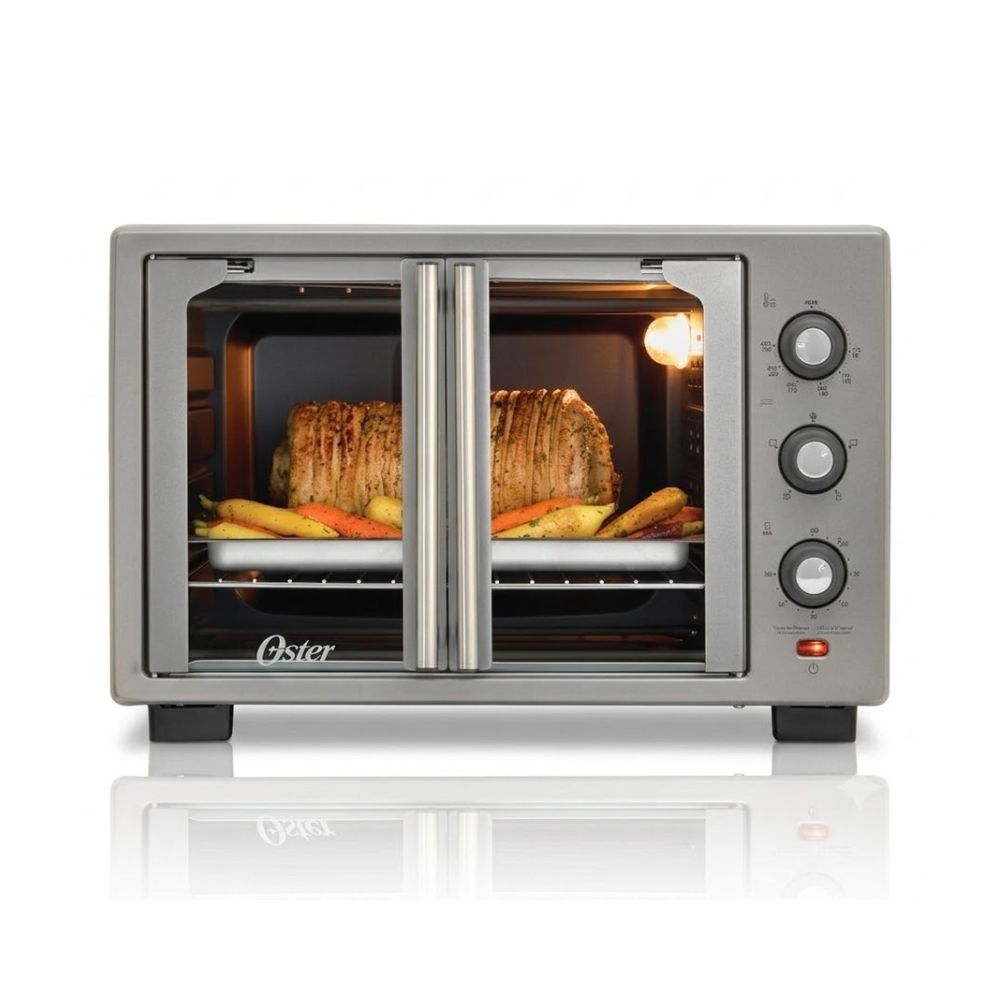 HORNO OSTER TSSTTV35FDMAFNS-053 CON FREIDORA DE AIRE DE 35 LITROS, PUERTAS FRANCESAS - 3