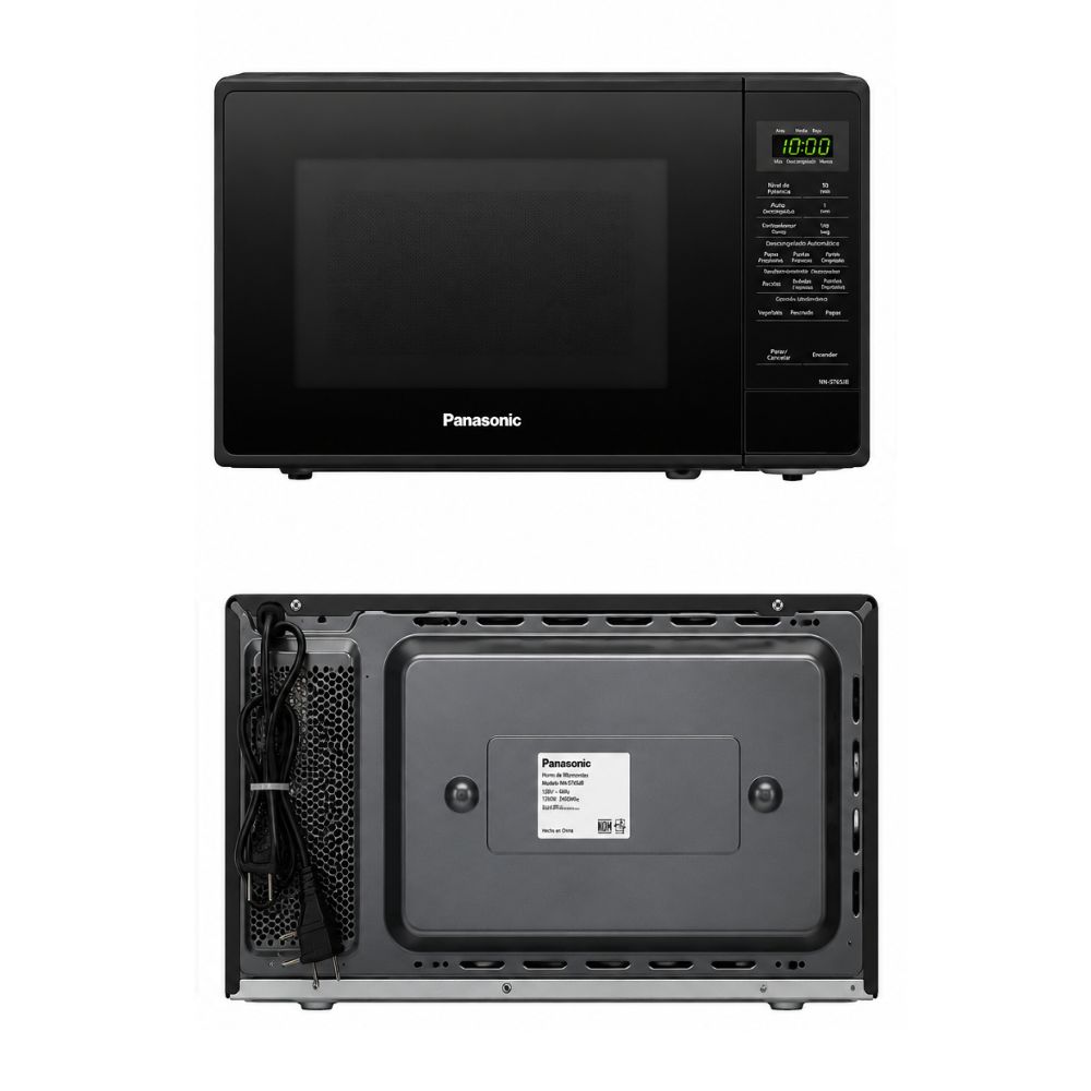 HORNO MICROONDAS PANASONIC SB25JB 20 LITROS NEGRO - 2