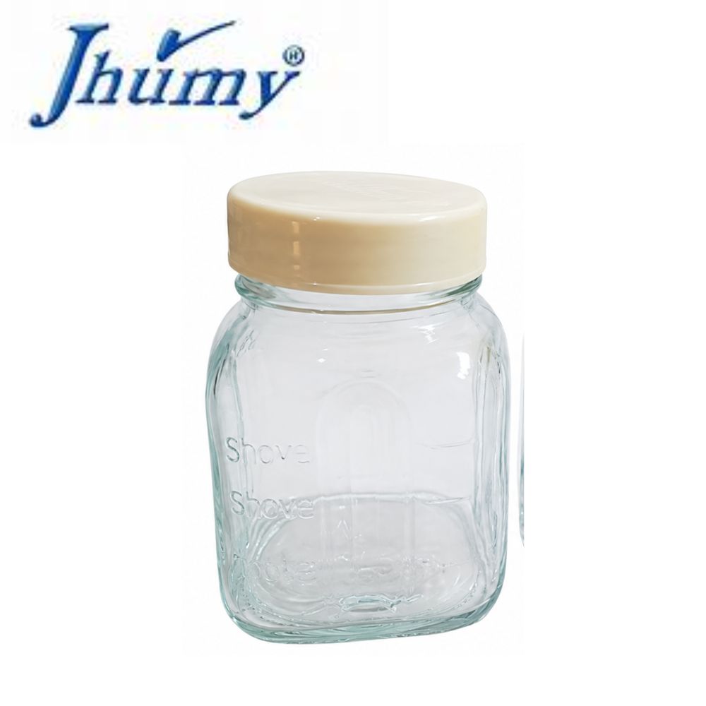 MINI JARRAS JHUMY DE 300 ML VIDRIO COMPATIBLE CON LICUADORAS OSTER - 1
