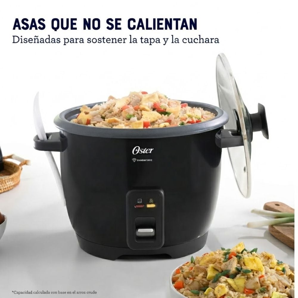 COMBO OSTER LICUADORA BLSTKAGBPB CON ARROCERA CKSTRCB10DF BLK 1,8 LLITROS NEGRO - 4