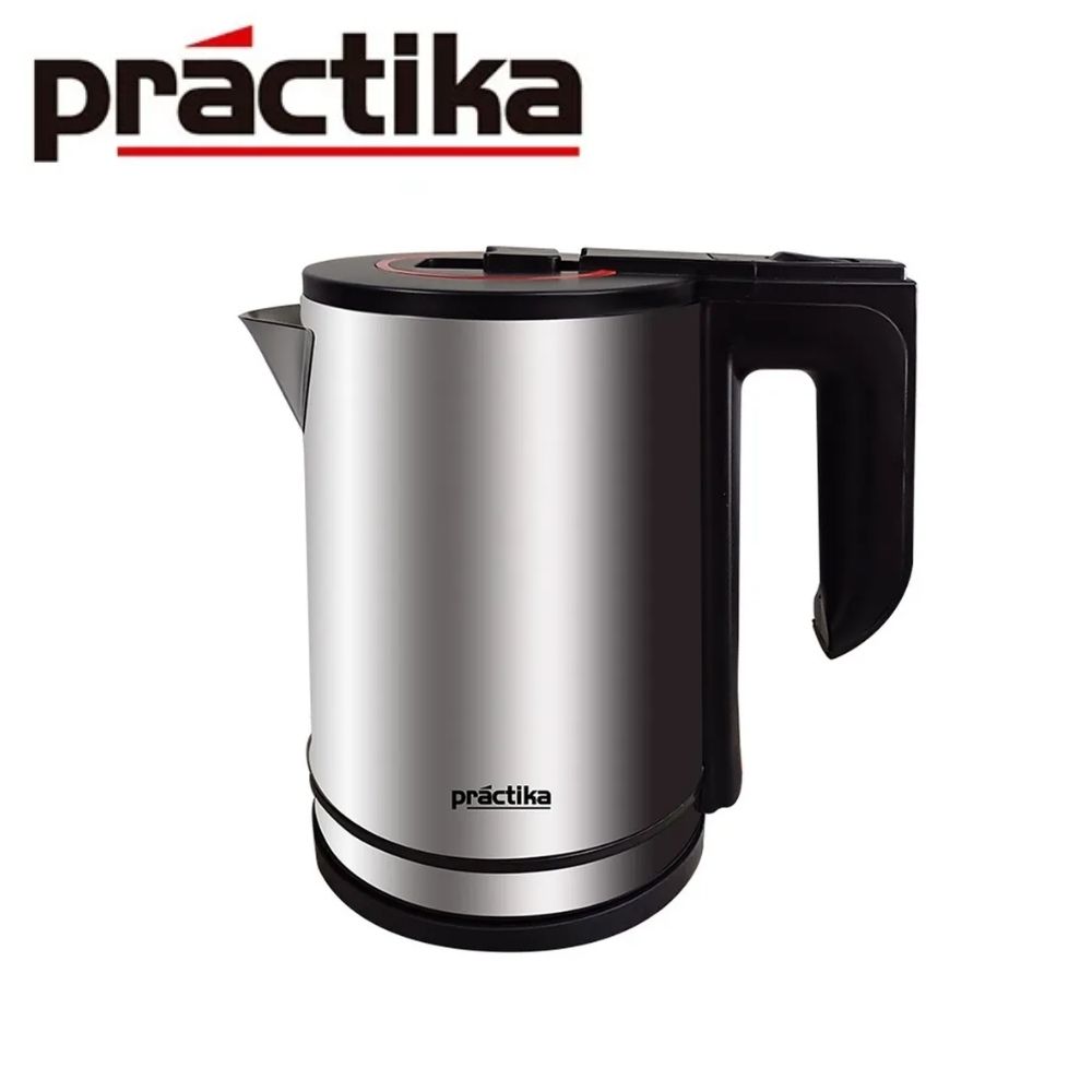 HERVIDOR ELÉCTRICO PRACTIKA INOX PLUS DE 1.8 L ACERO INOXIDABLE - 1