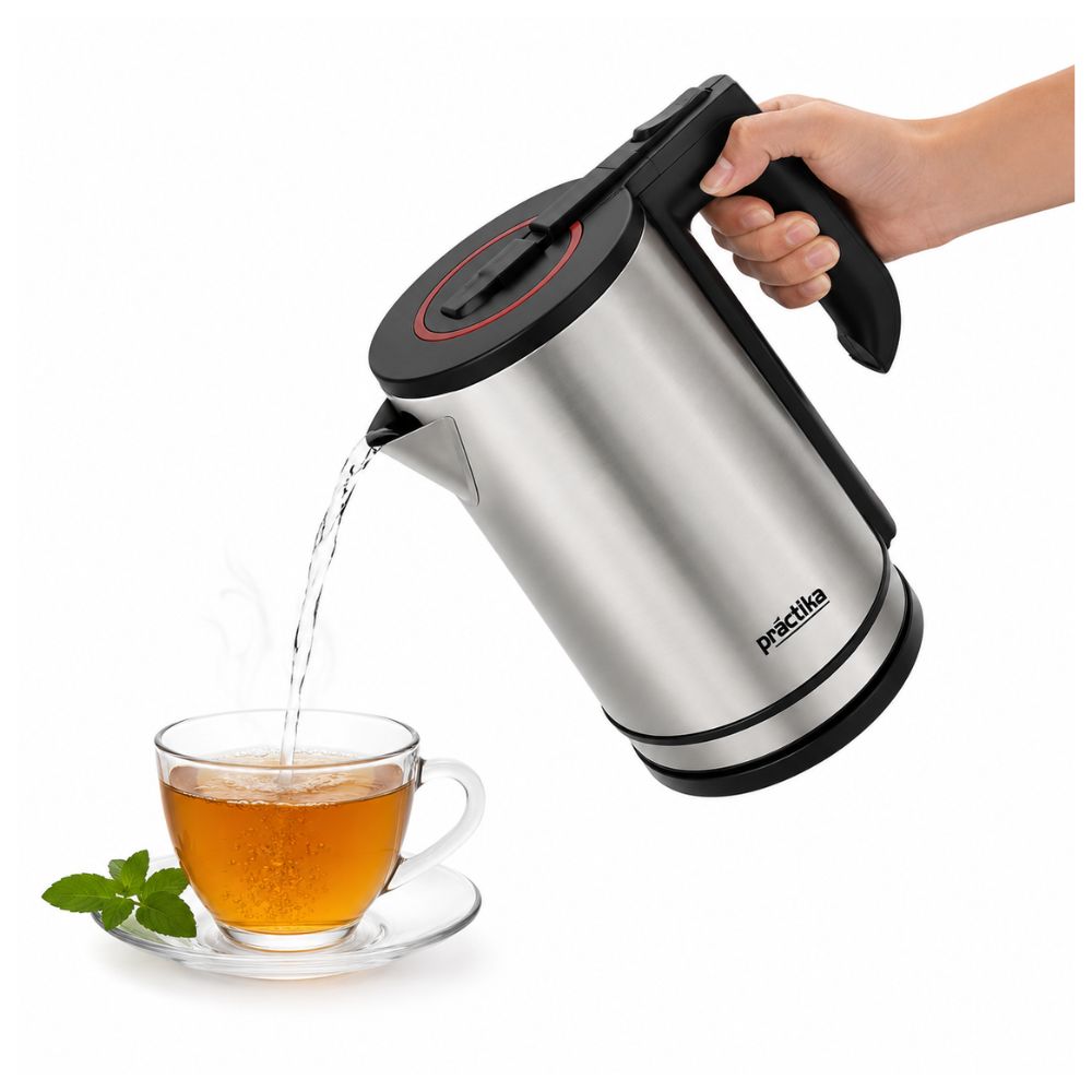 HERVIDOR ELÉCTRICO PRACTIKA INOX PLUS DE 1.8 L ACERO INOXIDABLE - 2