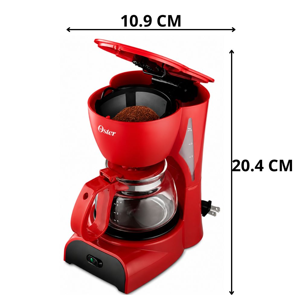 TRICOMBO OSTER LICUADORA BLSTKAG RRD CAFETERA BVSTDCDR5R Y HERVIDOR BVSTKT4177R - 2