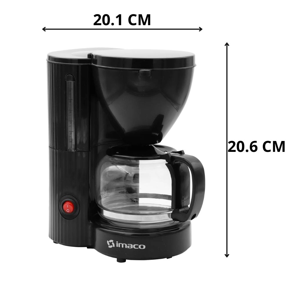 COMBO IMACO CAFETERA ICM 608 NEGRO + TOSTADORA IBT 2085 BLANCO - 2