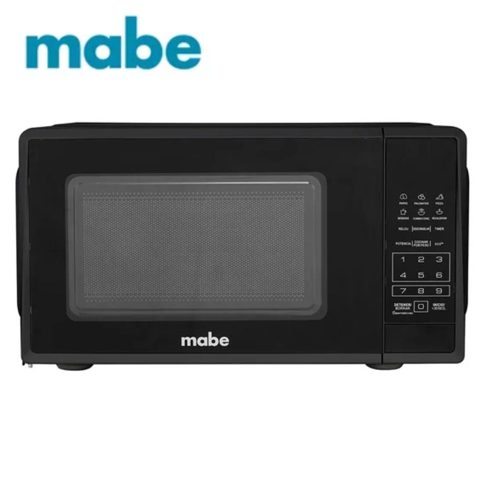 HORNO MICROONDAS MABE HMM07PBN 20 L 6 SELECCIONES RÁPIDAS NEGRO - 1