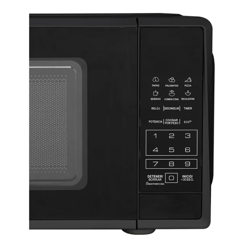 HORNO MICROONDAS MABE HMM07PBN 20 L 6 SELECCIONES RÁPIDAS NEGRO - 3