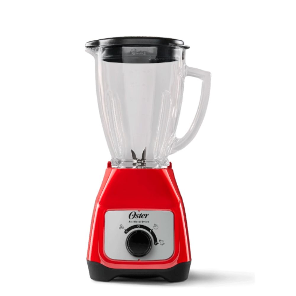 LICUADORA OSTER BLSTKAG RRD 550 W VASO DE VIDRIO Y CONTROL DE PERILLA - 4