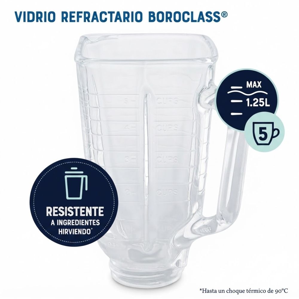 COMBO OSTER LICUADORA BLST4655 + PLANCHA DE ROPA GCSTBS3802 - 5