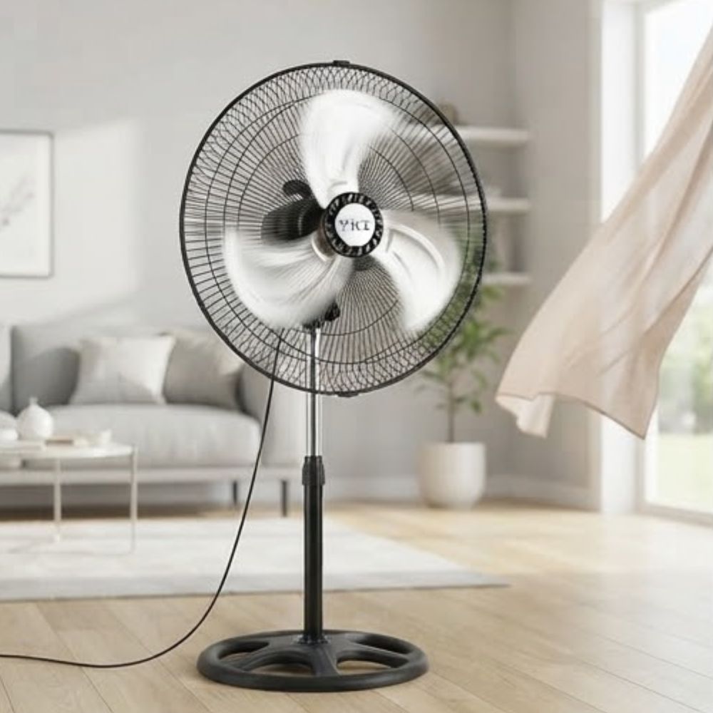 VENTILADOR T-ICE 75 WATTS, 3 ASPAS PEDESTAL, MESA Y PARED - 3