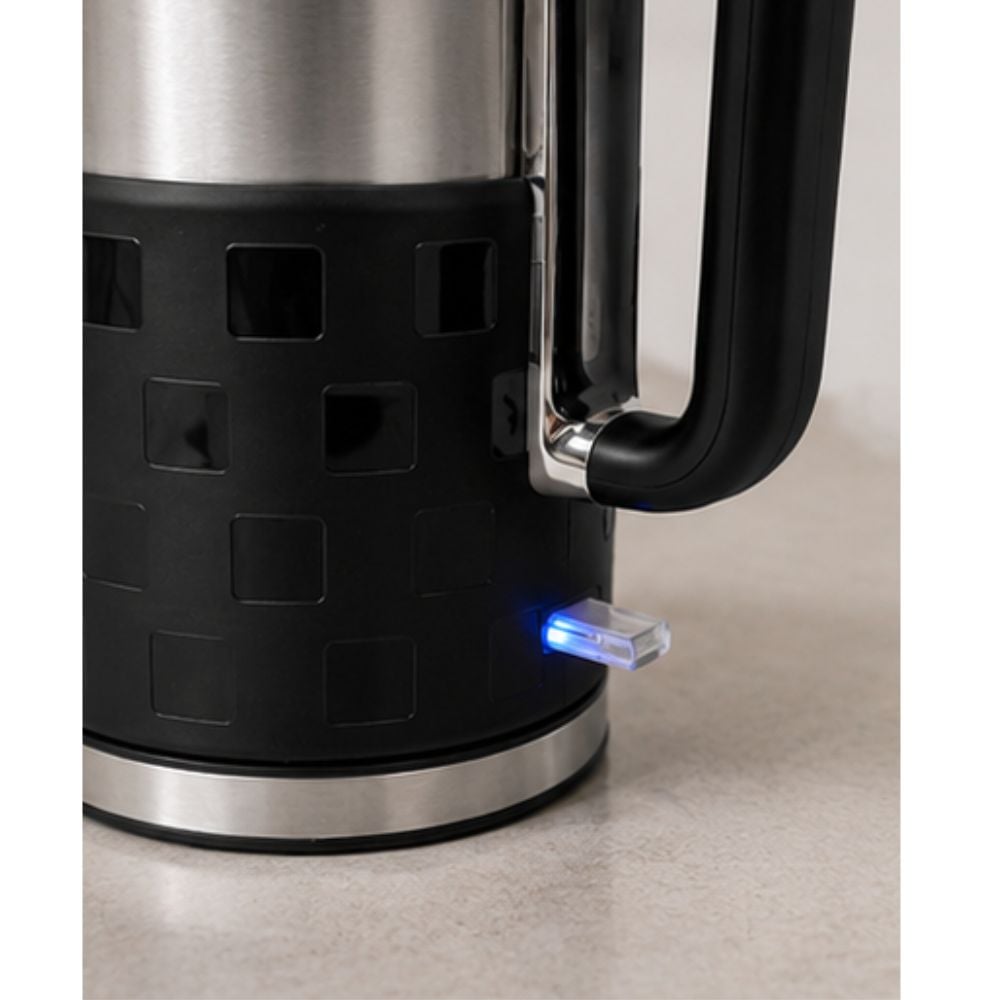 HERVIDOR ELÉCTRICO FINEZZA 2 LITROS ACERO INOXIDABLE NEGRO - 3