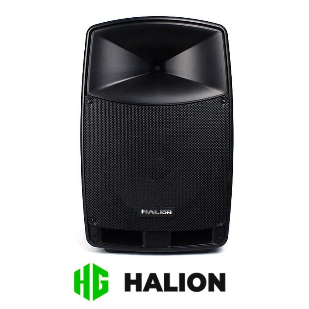 PARLANTE PORTATIL HALION PHA 12F 2000W PMPO 02 MICROFONOS - 1
