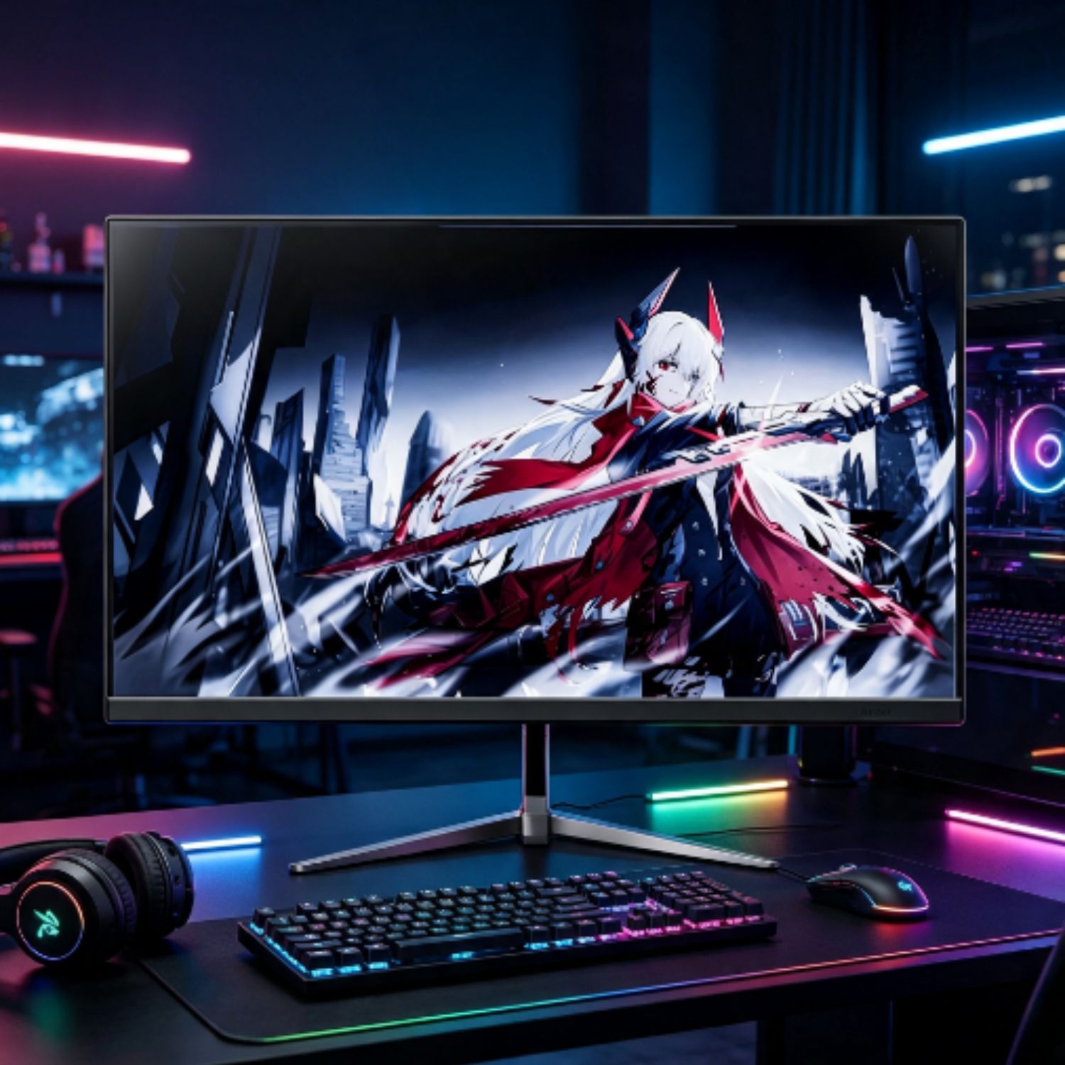 MONITOR HALION GAMING HS2407FF 24' FULL HD IPS 144 HZ 1 MS CON FREESYNC. - 4