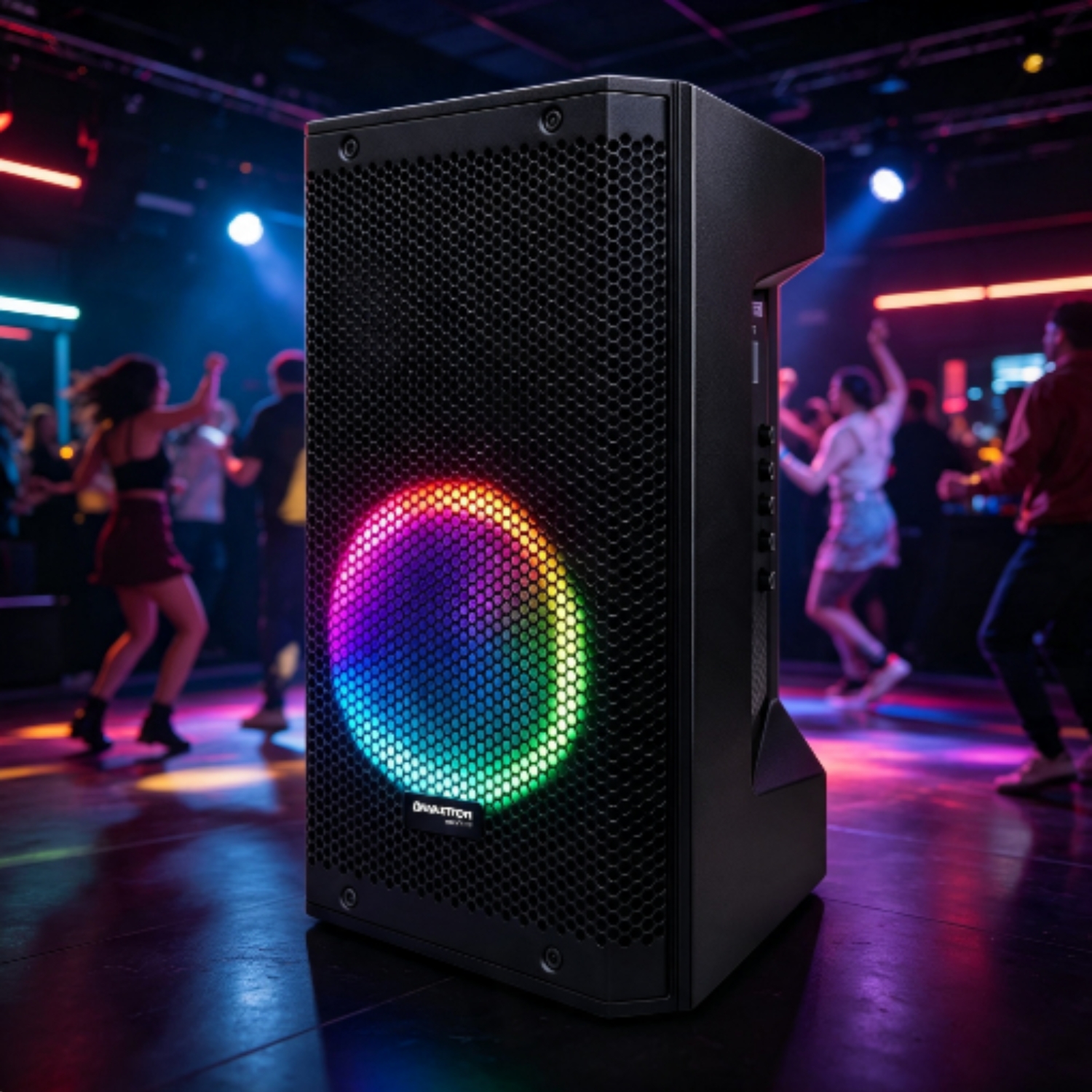 PARLANTE PORTATIL MAXTRON SAVAGE MX303 USB BT TWS LUCES RGB 01 MICROFONO - 4