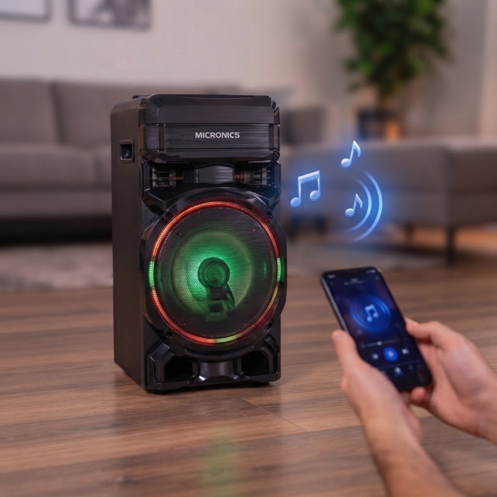 TORRE DE SONIDO LG RNC5 XBOOM USB BT MÁS 01 MICRO INALÁMBRICO - 6