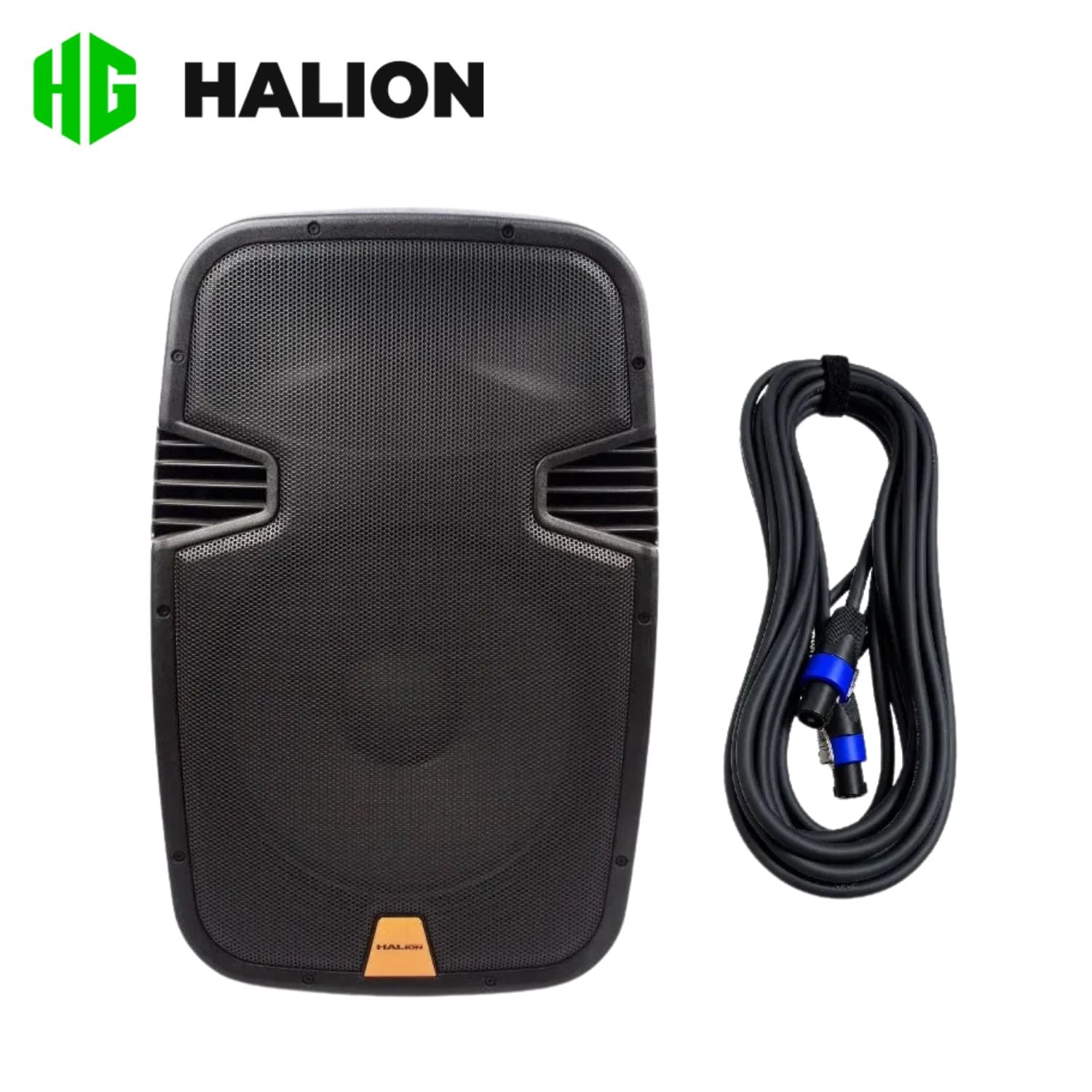 COMBO PARLANTE PASIVO HALION SHA-15W 15' 800W + CABLE SPEAKON BARETONE 10 M - 1