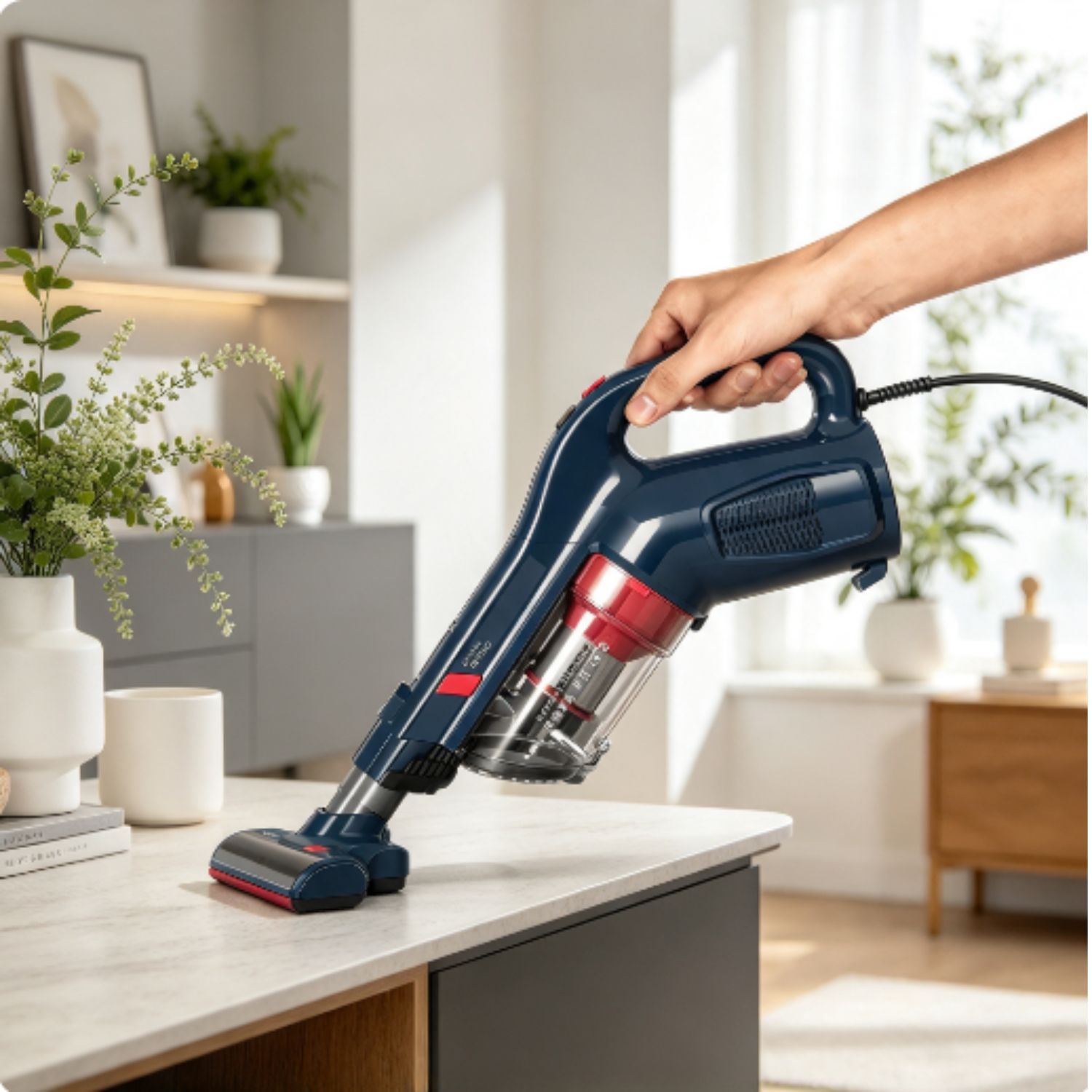 ASPIRADORA VERTICAL ELECTROLUX PTE10 1300W 3 EN 1 CON FILTRO HEPA - 4
