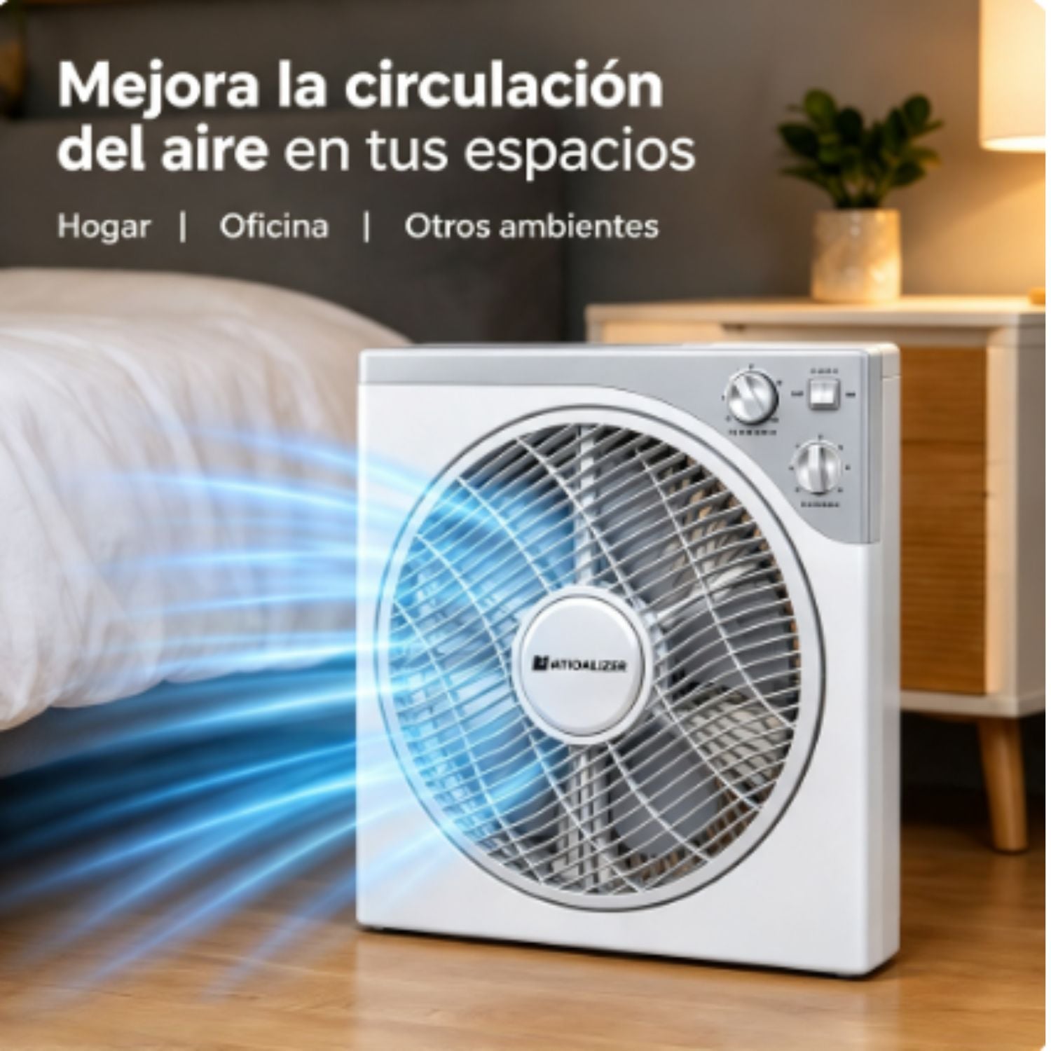 PACK 02 VENTILADOR BOX NATIONALIZER KYT30S001A 12 PULG TIMER - 2