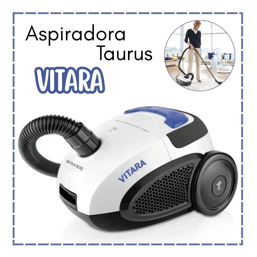 ASPIRADORA TAURUS VITARA 1400 WATTS - 1