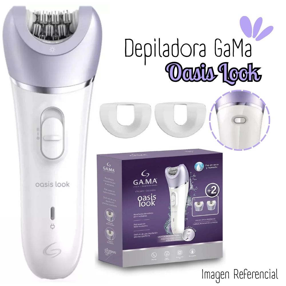 DEPILADORA INALÁMBRICO GAMA OASIS LOOK YD-LOOK 1 VELOCIDAD - 1