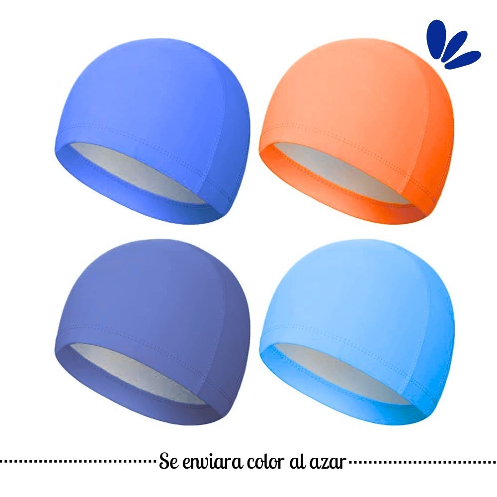 GORRO DE NATACION PARA NIÑOS DE TELA - NZ - 2