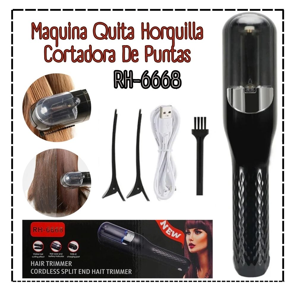 MAQUINA QUITA HORQUILLA CORTADORA DE PUNTAS ABIERTAS RH-6668 - 1