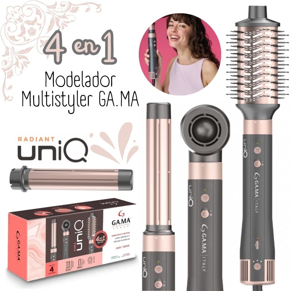 MODELADOR MULTISTYLER UNIQ AURA 4 EN 1 - 1