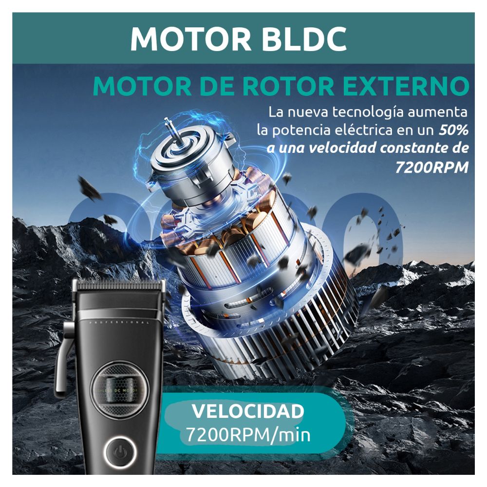 MÁQUINA DE CORTAR PELO VGR V-880C - 5