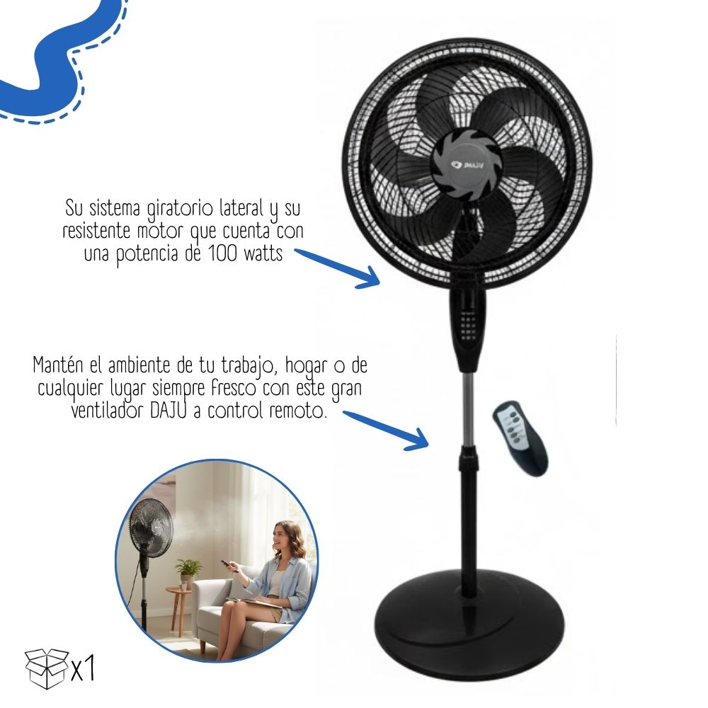 VENTILADOR 3 EN 1 DAJU 18' VT-1840 - 2
