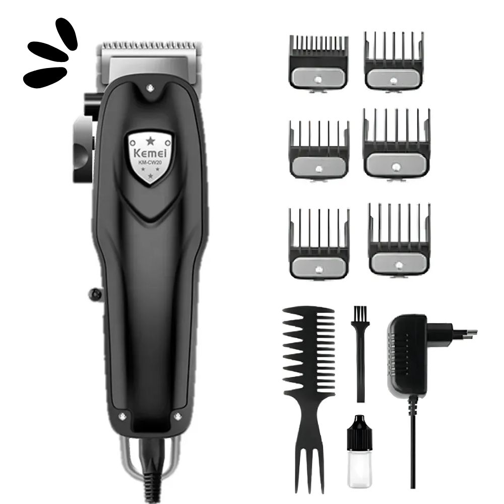 MAQUINA DE MASCOTA KEMEI KM-CW20 NEGRO - 2