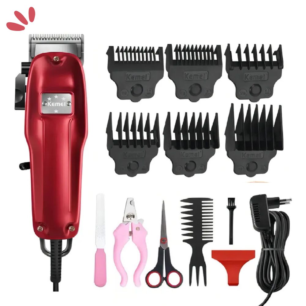 MAQUINA DE MASCOTA KEMEI KM-CW15 FUSCIA - 4
