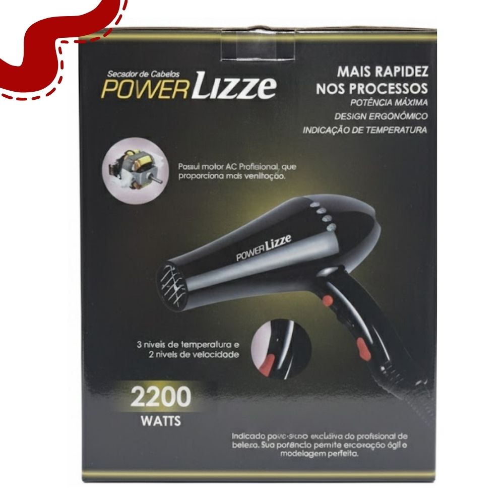 SECADORA DE CABELLO LIZZE POWER 2200 W - 3