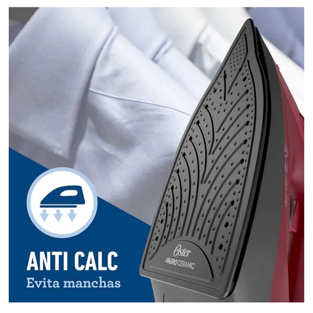 PLANCHA A VAPOR OSTER CON SUELA DE CERAMICA GCSTBS6051 - 6