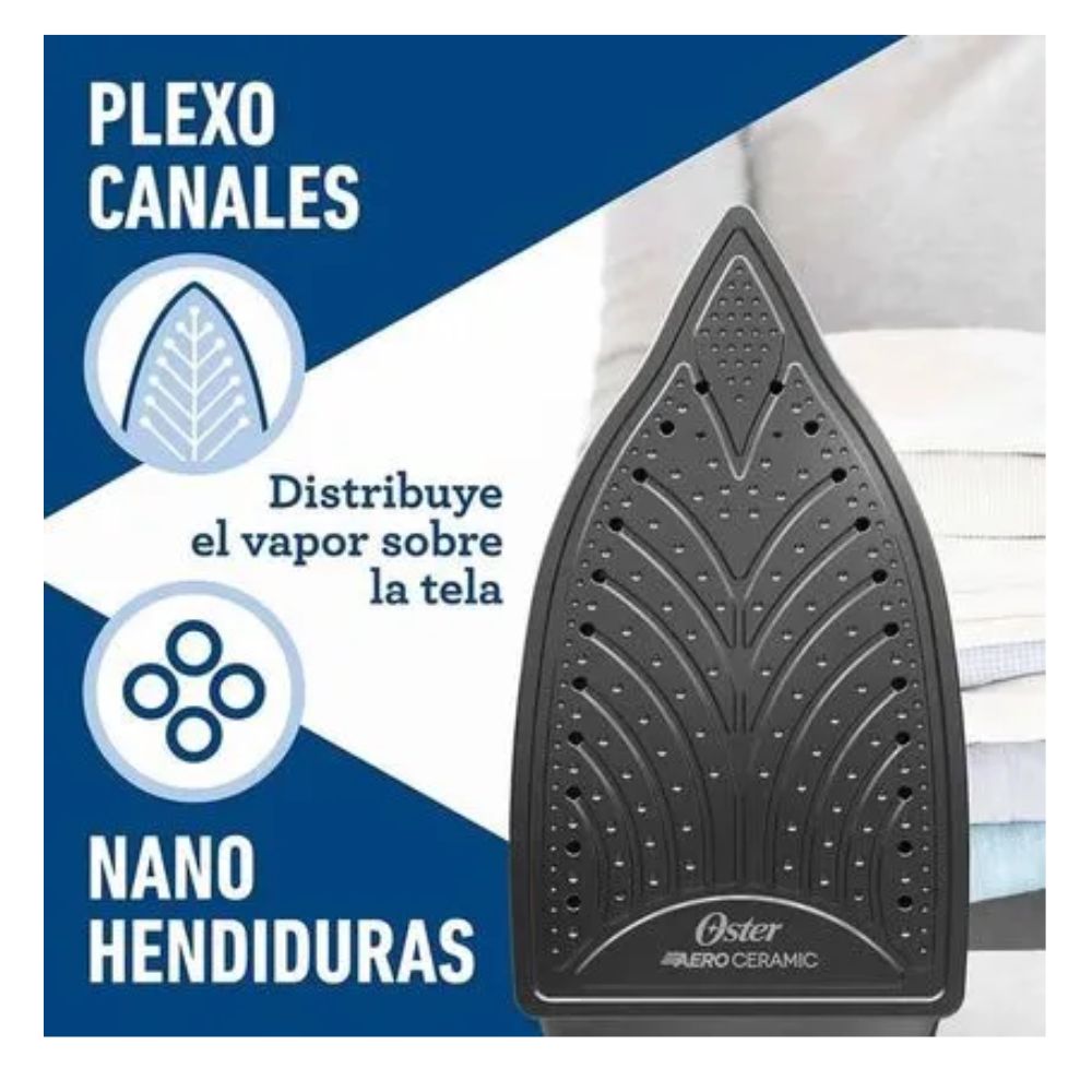 PLANCHA A VAPOR OSTER CON SUELA DE CERAMICA GCSTBS6051 - 7