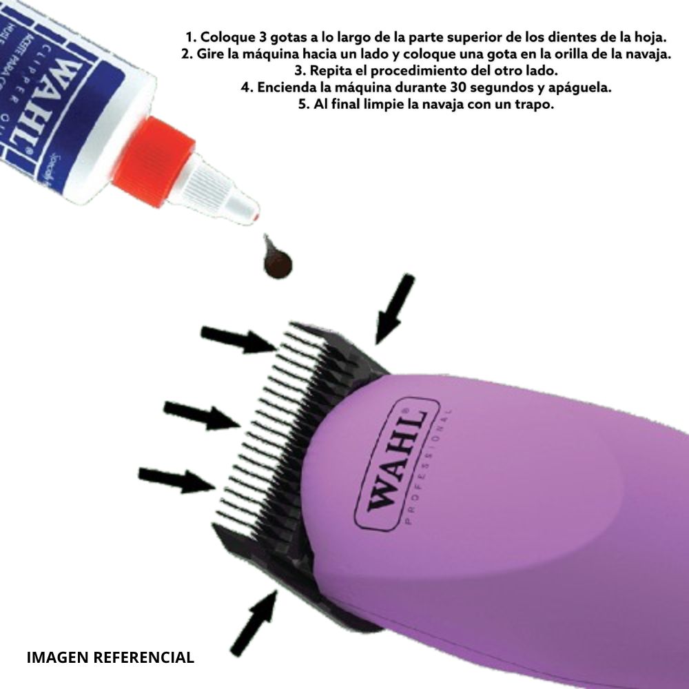 ACEITE WAHL PARA MÁQUINA DE CORTAR CABELLO - 4