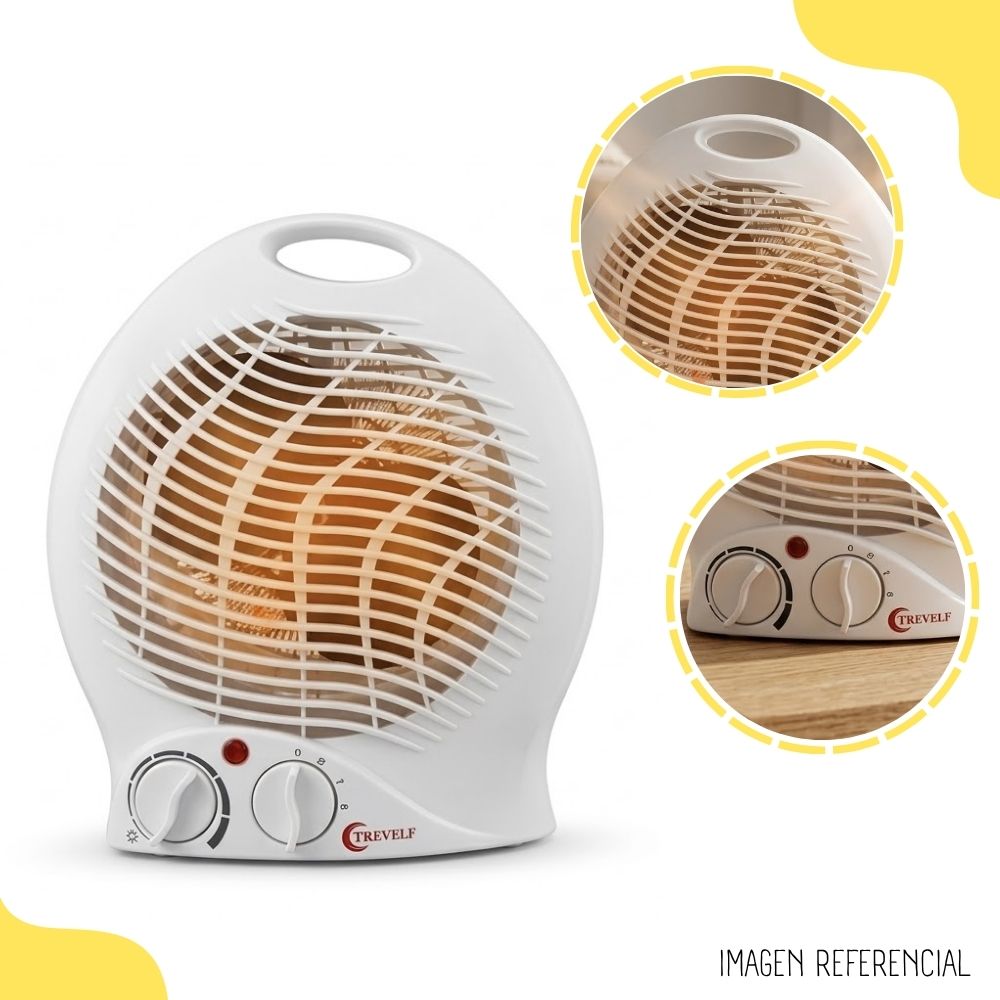 TERMO VENTILADOR PORTÁTIL TREVELY 2000 WATTS TCH-06 - 3