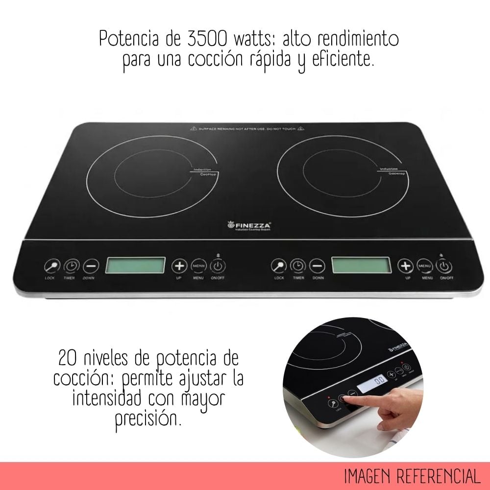 COCINA DE INDUCCIÓN 2 HORNILLAS (FZ-315IN-2) - 2