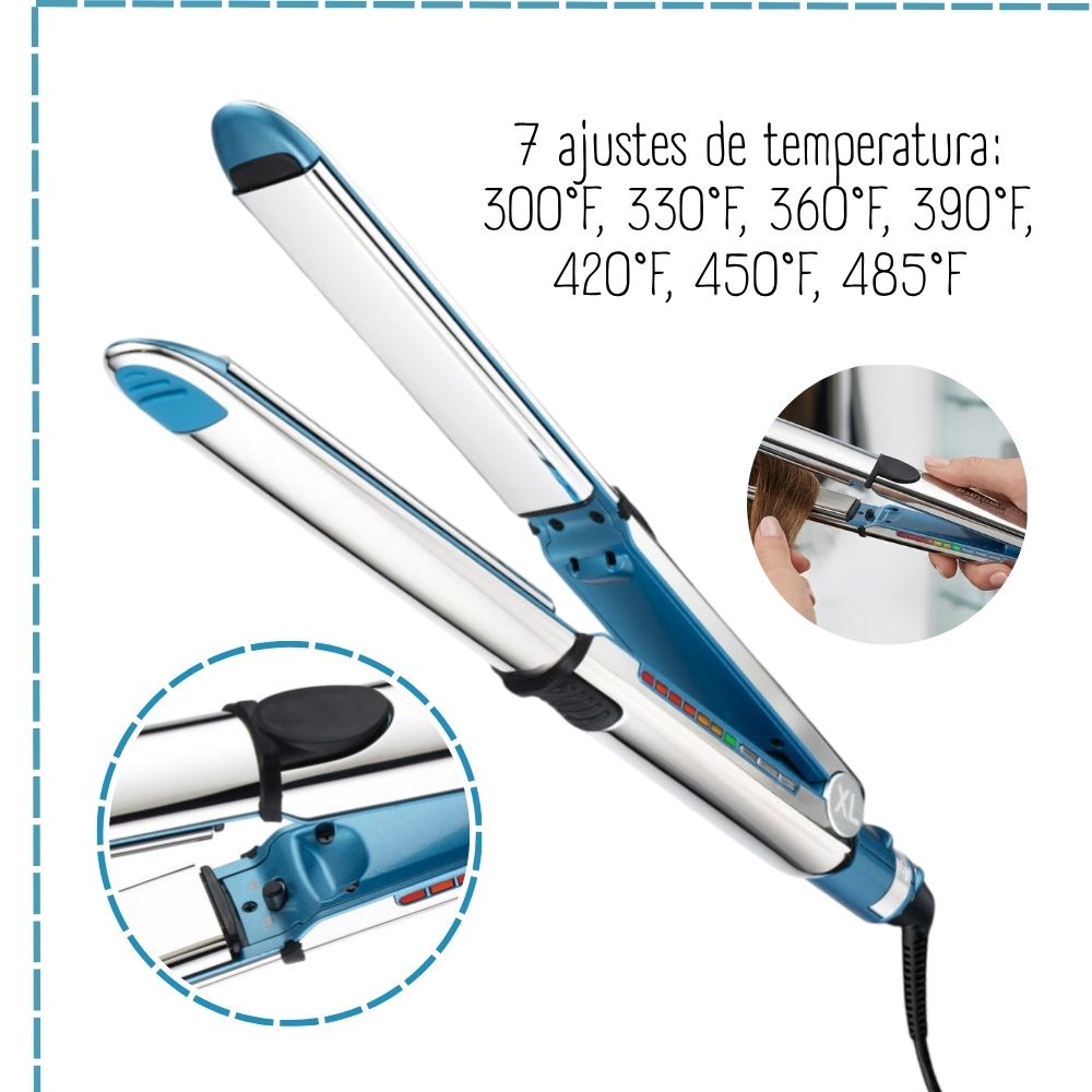 PLANCHA BABYLISSPRO OPTIMA 9000 XL NANOTITANIUM 1 1/4″ - 3