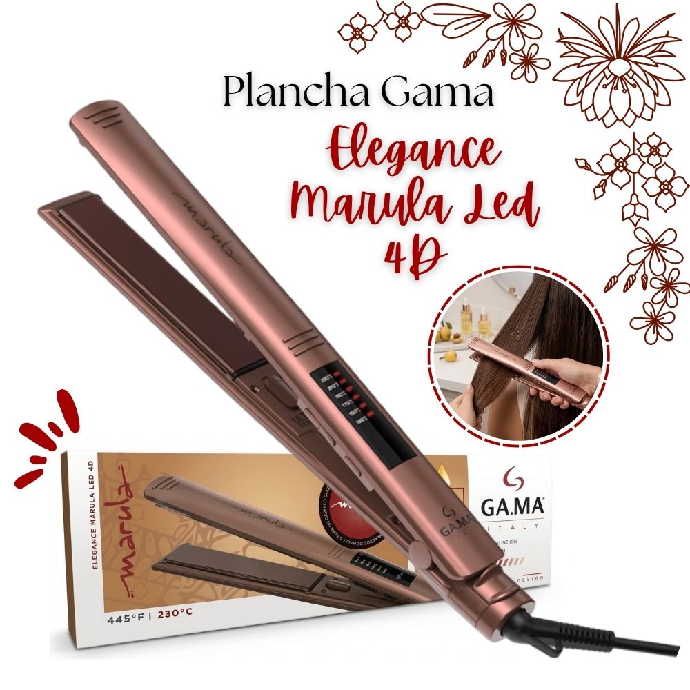 PLANCHA DE CABELLO GAMA MARULA ELEGANCE LED - BECHS0000002223 - 1