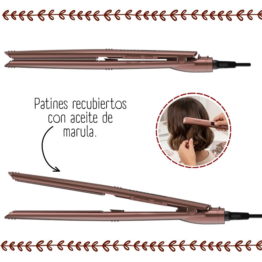 PLANCHA DE CABELLO GAMA MARULA ELEGANCE LED - BECHS0000002223 - 3