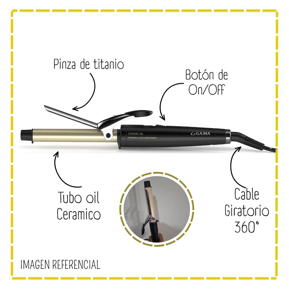 RIZADOR GAMA DUAL PLATES 25 MM ON- OFF - 3