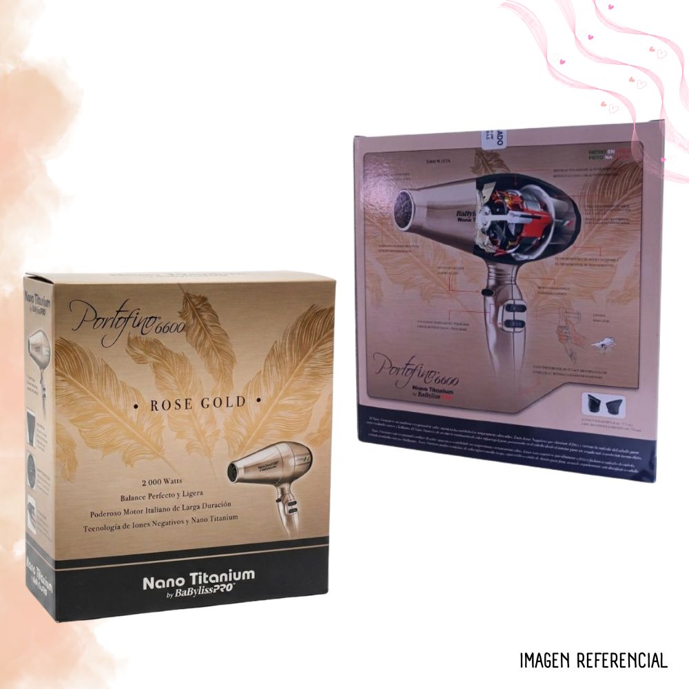 Secadora De Cabello Babylisspro Portofino BNTRG6610PE - 4
