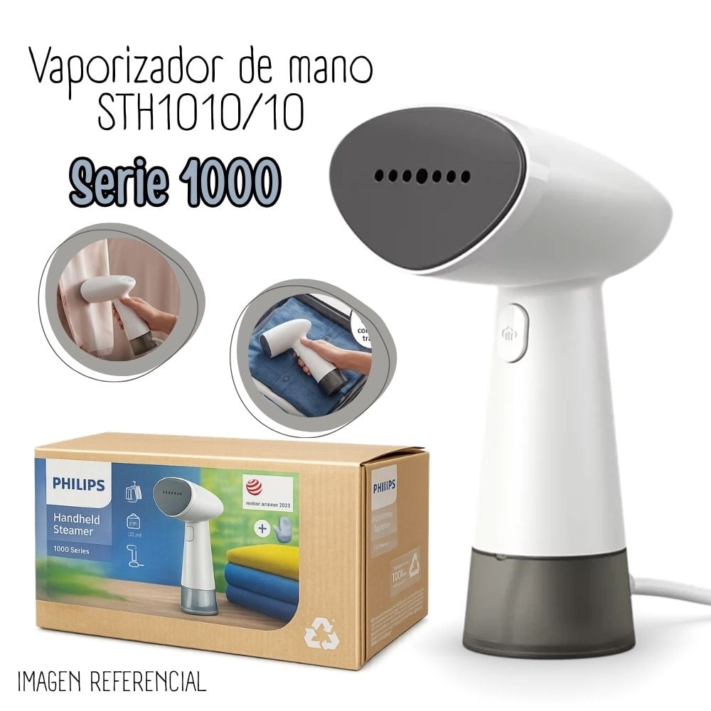 VAPORIZADOR DE PRENDAS PHILIPS PORTÁTIL MODELO STH1010 - 1