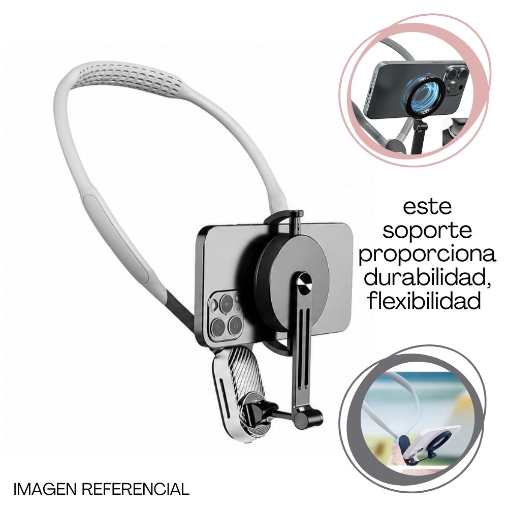 SOPORTE MAGNÉTICO AJUSTABLE DE CUELLO FLEXIBLE - 3