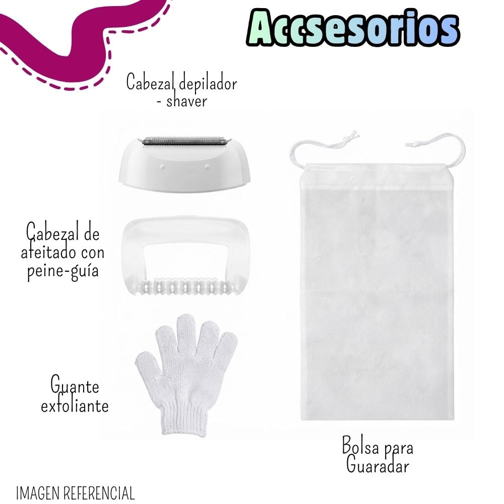 DEPILADORA EPILATOR PHILIPS BRE247_00 SERIES 4000 - 3