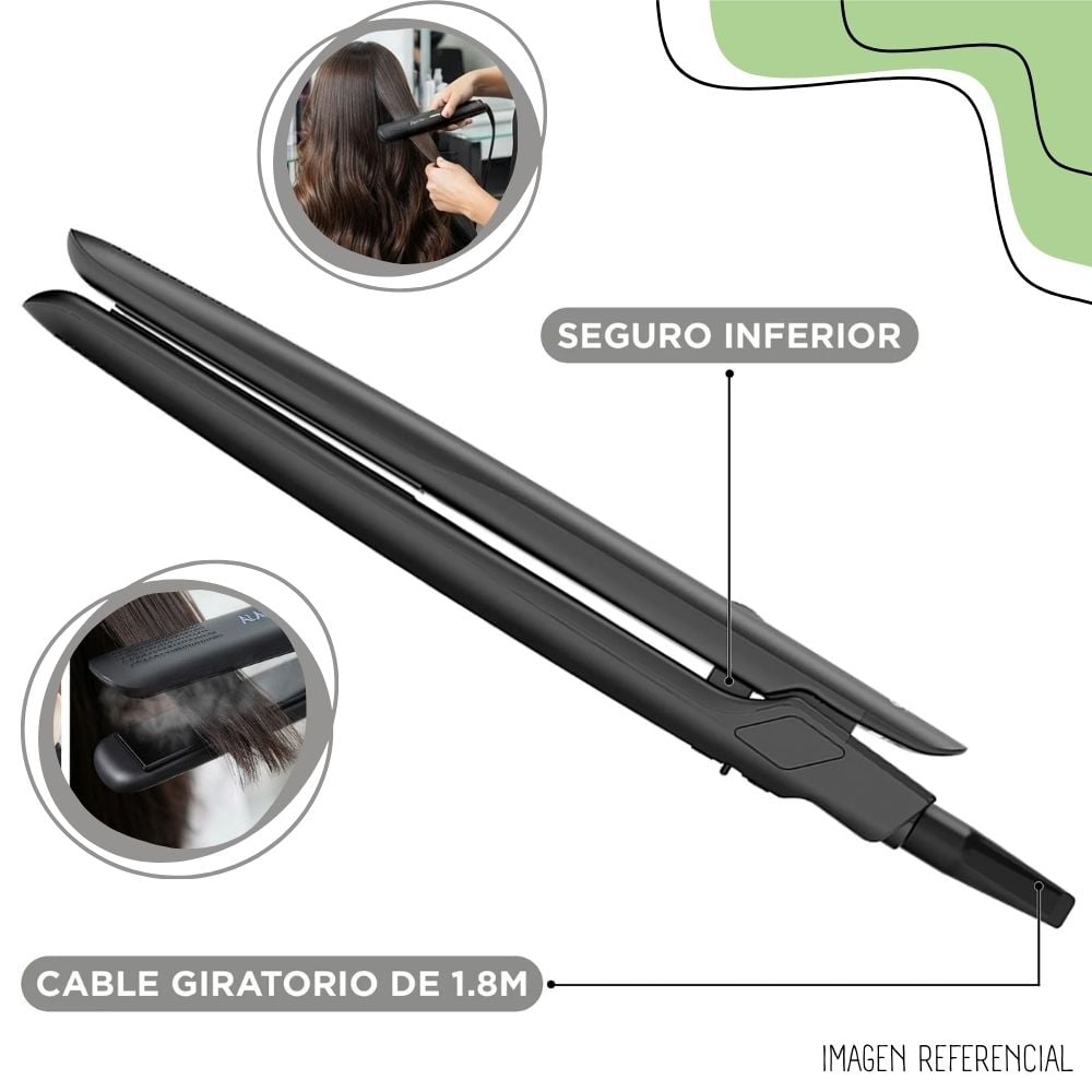 PLANCHA ALISADORA GAMA ALAIS CERAMIC SHINE ION - 3