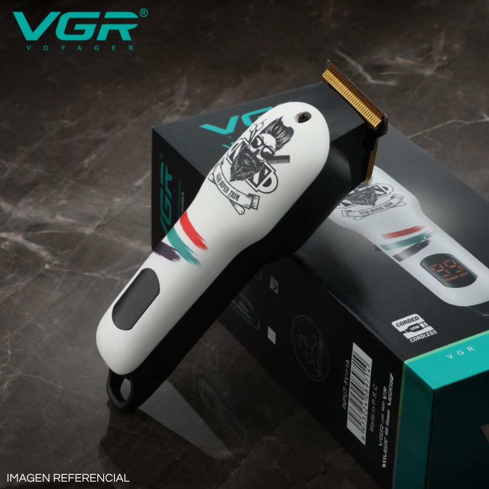TRIMMER INALÁMBRICO RECARGABLE VGR V-971 - 5