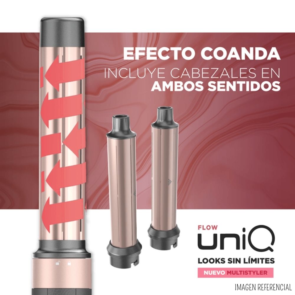 CEPILLO MODELADOR MULTISTYLER GA.MA UNIQ FLOW 4 EN 1 - HDCBR0000000666 EL CEPILLO SECADOR MULTISTYL - 4