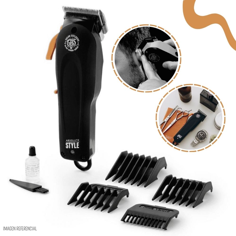 MAQUINA CORTADORA DE CABELLO GAMA GBS CLIPPER ABSOLUTE STYLE - 3