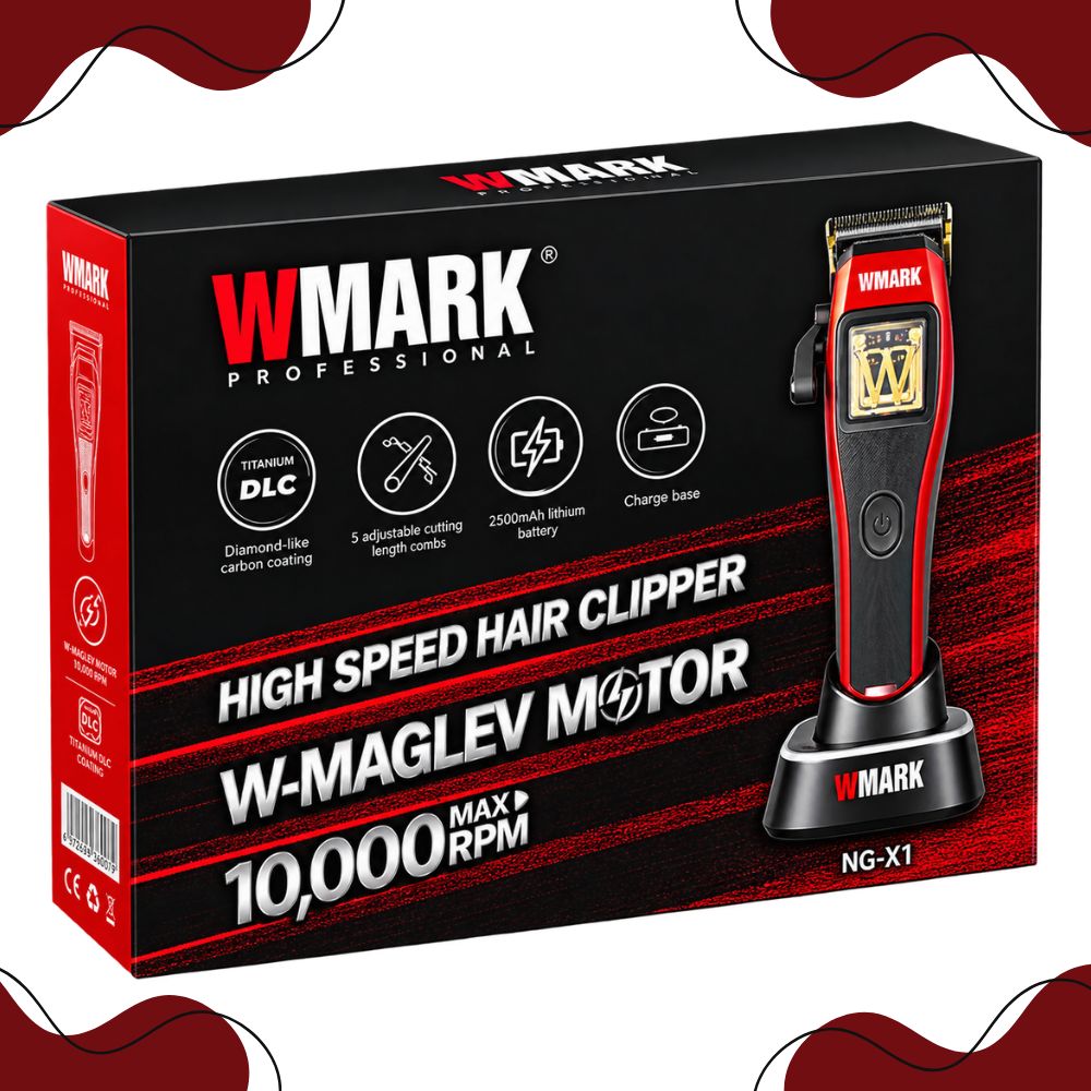 MAQUINA CORTADORA DE CABELLO WMARK CON MOTOR VECTORIAL -NGX1 - 7
